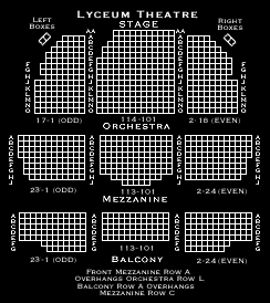 Longacre Theater Nyc Seating Chart